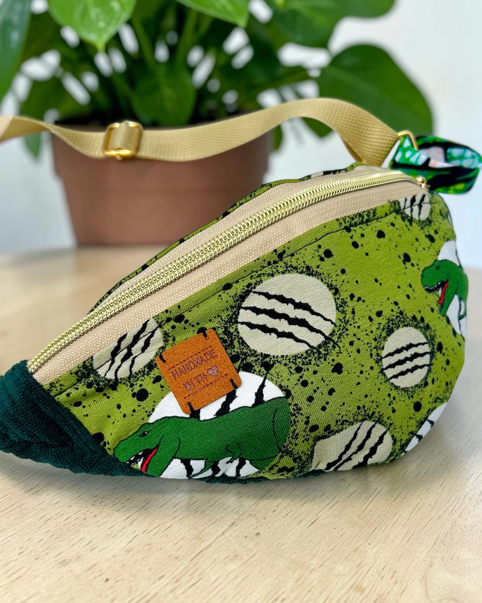 Sac banane enfant dinosaures 